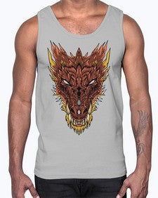 dragon 176#- dragon- Cotton Tank
