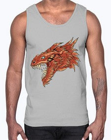 dragon 184#- dragon- Cotton Tank