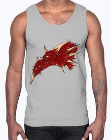 dragon 185#- dragon- Cotton Tank