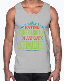 eating other animals 161#- vegan- Cotton Tank