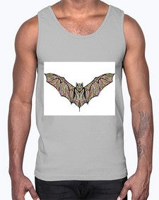 ethnic bat 415#- mandala- Cotton Tank