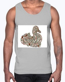ethnic duck 420#- mandala- Cotton Tank