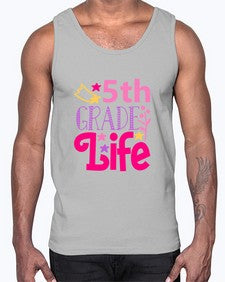 fifth grade life 78#- fifth grade- Cotton Tank