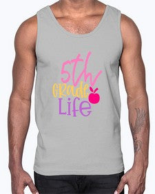 fifth grade life design 81#- fifth grade- Cotton Tank