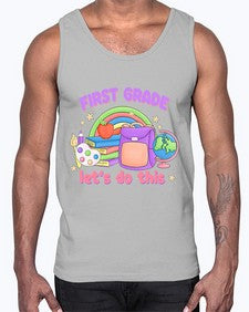 first Grade Lets Do This 144#- first grade- Cotton Tank