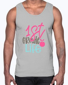 first grade design 121#- first grade- Cotton Tank