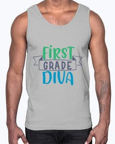 first grade divaa 129#- first grade- Cotton Tank