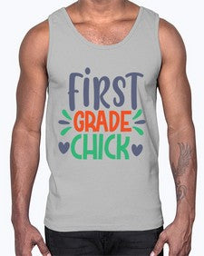 first grade divaaaa 131#- first grade- Cotton Tank