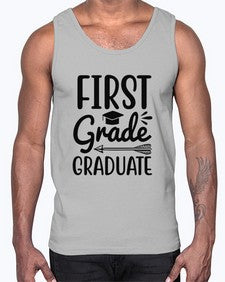 first grade graduate 138#- first grade- Cotton Tank
