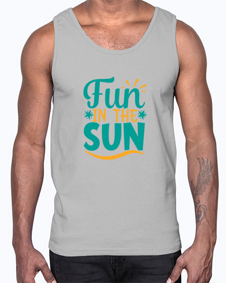 fun in the sun Style 103#- summer- Cotton Tank