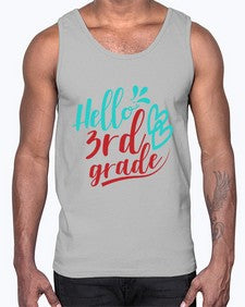 hallo third grade 231#- third grade- Cotton Tank