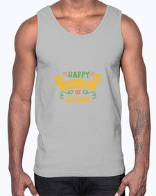 happy last day school 243#- general school- Cotton Tank