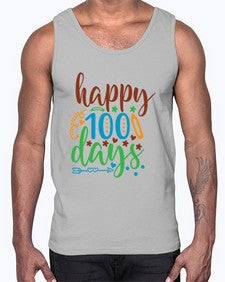 happy one hundred days 244#- one hundred days- Cotton Tank
