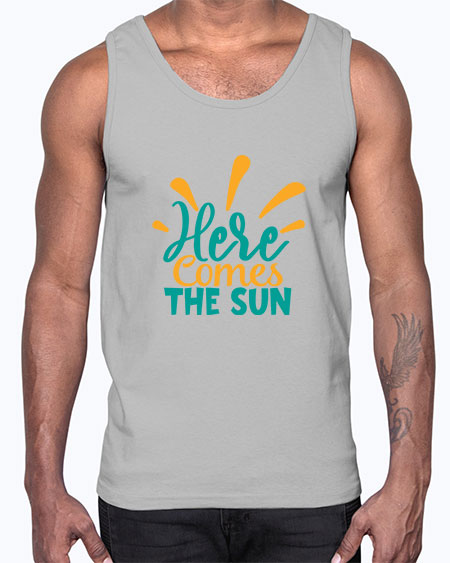 here comes the sun Style 95#- summer- Cotton Tank
