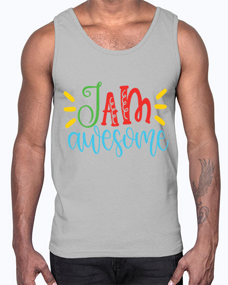 i am awesome Style 18#- autism- Cotton Tank