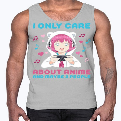i only care about anime and maybe people234#- anime- Cotton Tank