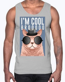 im cool bro 637#- art pop art- Cotton Tank