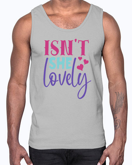 isnt she lovely Style 125#- baby- Cotton Tank