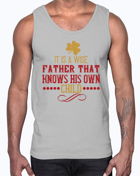 it is awish father Style 129#- kids- Cotton Tank