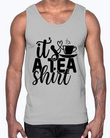 its a tea shirt 1220#- tea- Cotton Tank