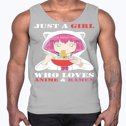 just a girl who loves anime and ramen258#- anime- Cotton Tank