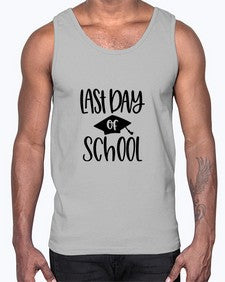 last day of school 451#- general school- Cotton Tank