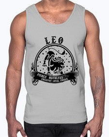 leo 17#- leo- Cotton Tank