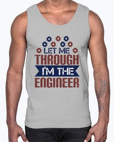 let me through Im the engineer Style 270#- engineer- Cotton Tank