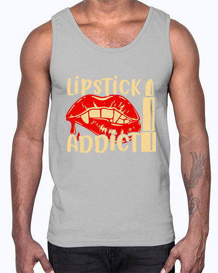 lipstick addict Style 197#-makeup Cotton Tank