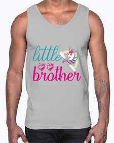 little brother 256#- unicorn- Cotton Tank