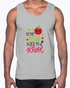 little miss back to school 477#- general school- Cotton Tank
