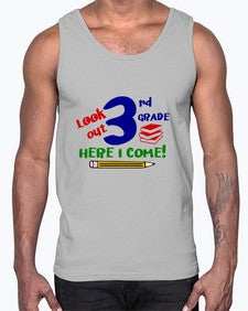 look out third grade 510#- third grade- Cotton Tank