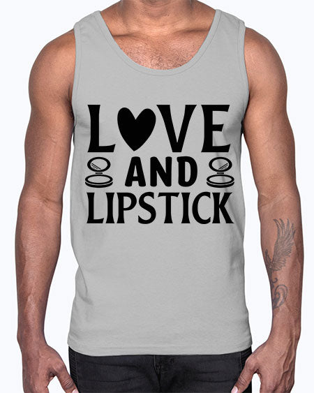 love and lipstick 14#-makeup Cotton Tank