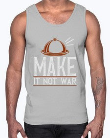 make it not war 323#- cooking- Cotton Tank