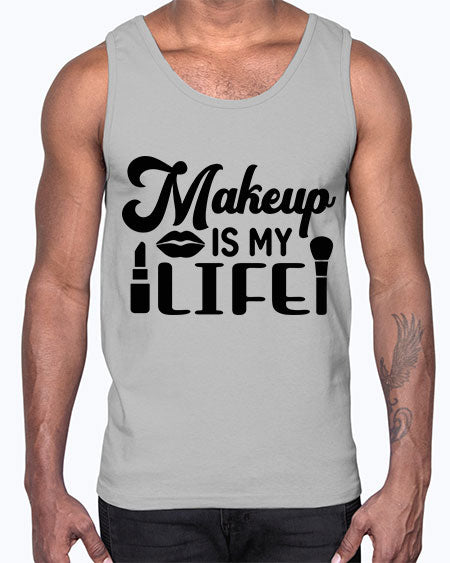 makeup is my life 16#-makeup Cotton Tank