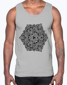 mandala 774#- mandala- Cotton Tank