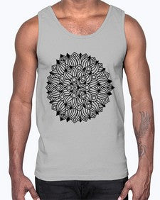 mandala 799#- mandala- Cotton Tank
