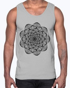 mandala 837#- mandala- Cotton Tank