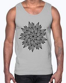 mandala 886#- mandala- Cotton Tank