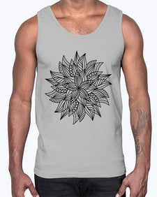 mandala 907#- mandala- Cotton Tank