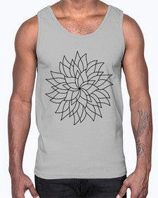 mandala 908#- mandala- Cotton Tank