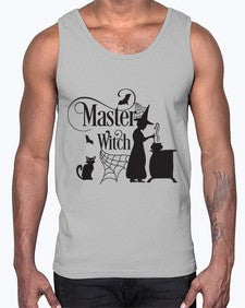 master witch 33#- witch- Cotton Tank
