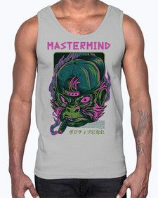 mastermind monkey 925#- art pop art- Cotton Tank
