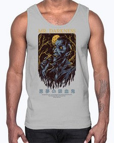 mr darkness 942#- art pop art- Cotton Tank