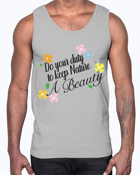 nature beauty 6#- beauty - Cotton Tank