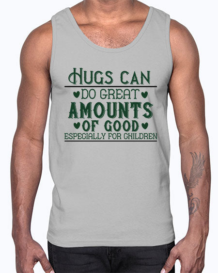 oHugs can do great amounts of good especially for children Style 171#- kids- Cotton Tank