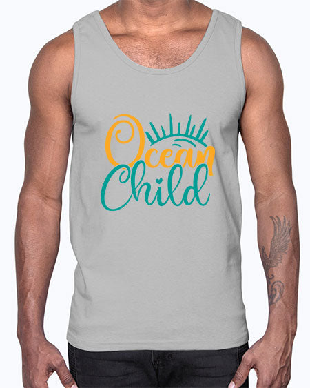 ocean child Style 87#- summer- Cotton Tank
