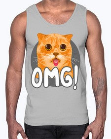 omg 968#- art pop art- Cotton Tank