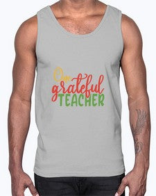 one grateful teacher Style 322#- teacher- Cotton Tank