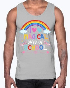 one hundred magical days of school 594#- one hundred days- Cotton Tank